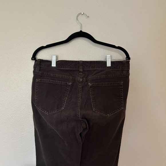 Old navy sweetheart corduroy brown long pants  size 8L - Picture 4 of 9